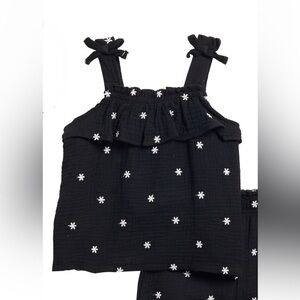 RACHEL ZOE Girl’s Floral Embroidery Tank Top